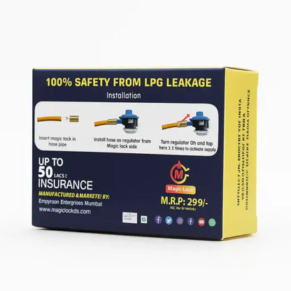 MAGICLOCK™ - Nano – Auto Gas leak Cut Off Technology